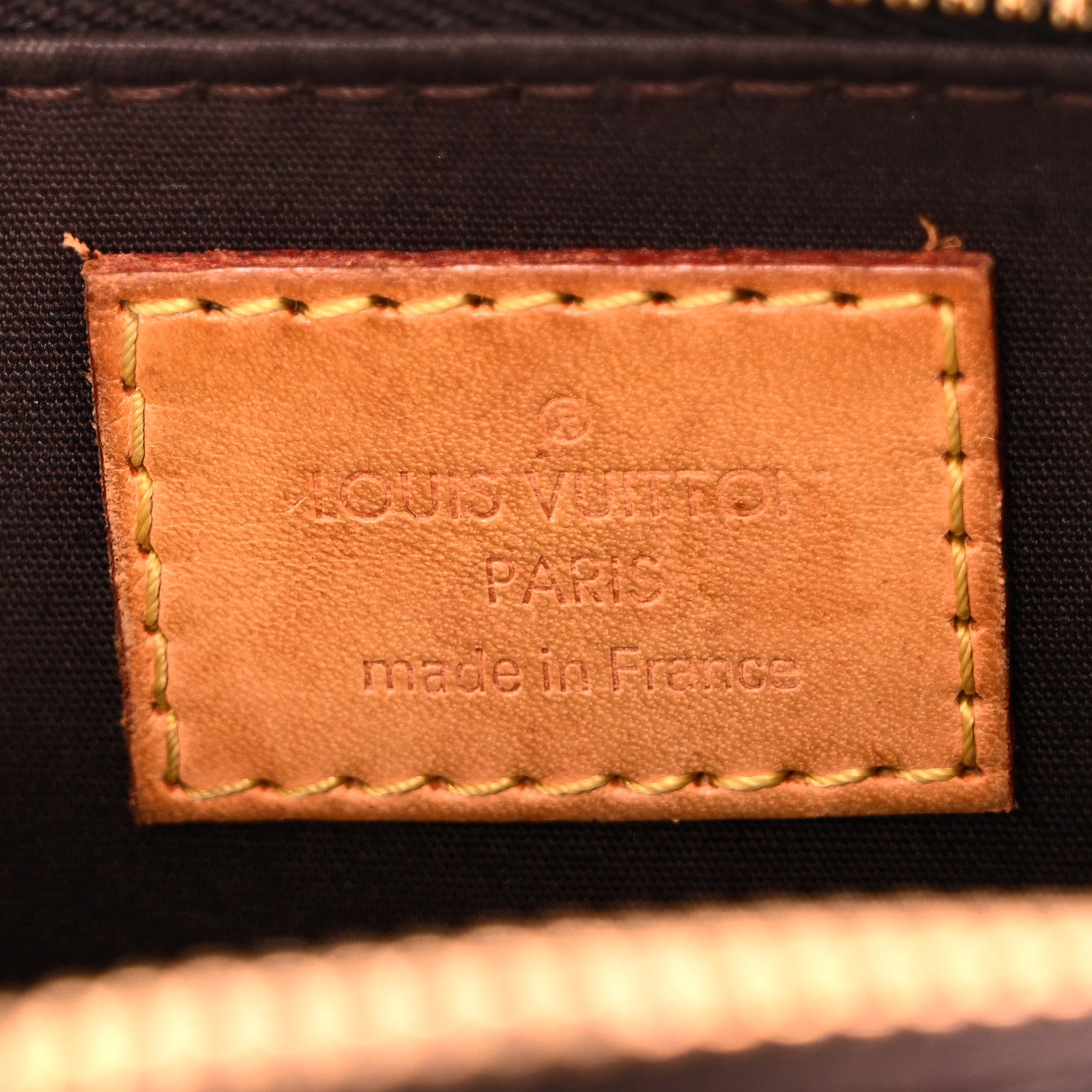 Louis Vuitton Vernis Alma BB Amarante 6 of 9
