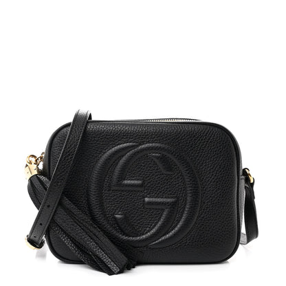 Gucci Pebbled Calfskin Small Soho Disco Bag Black 1 of 12