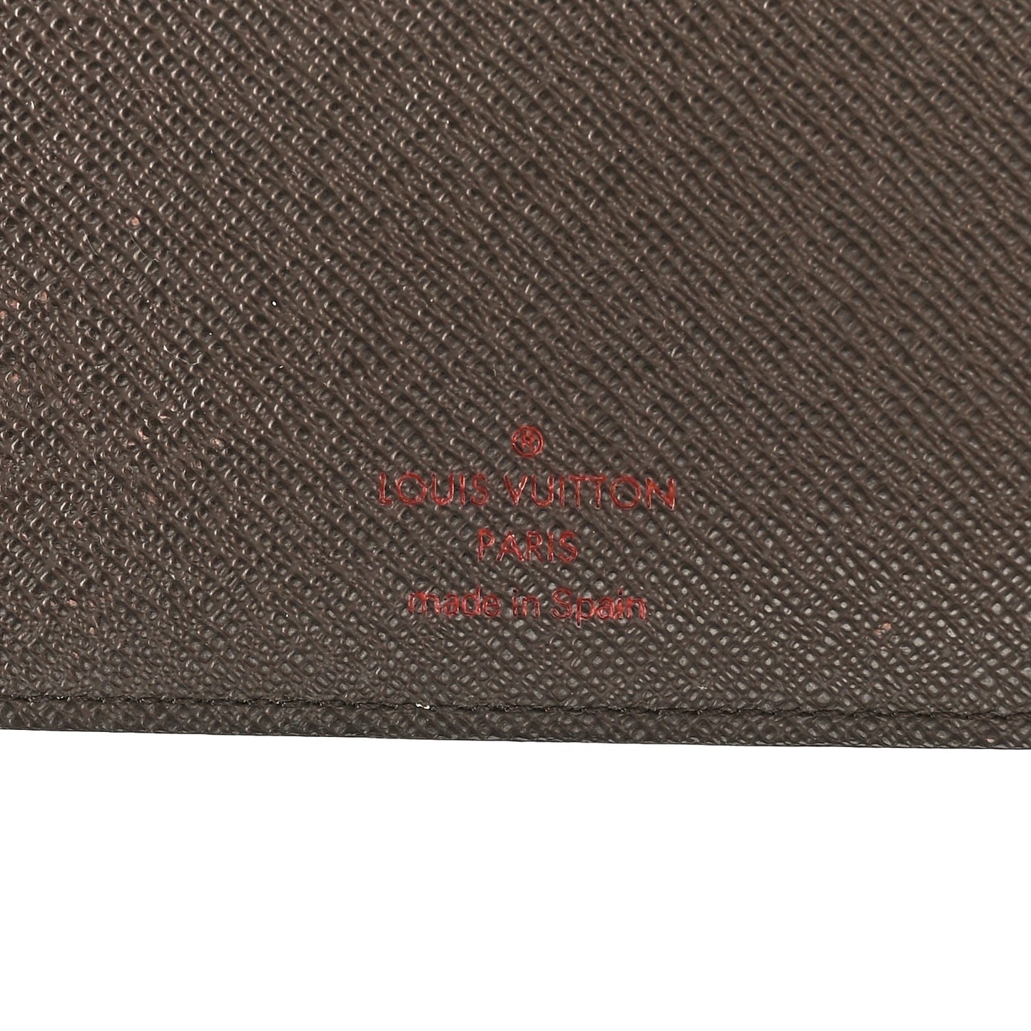 Damier Ebene Desk Agenda Cover