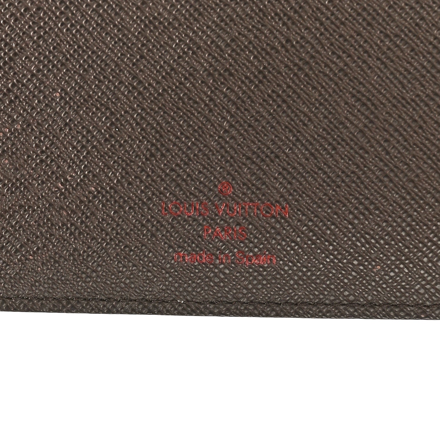 Louis Vuitton Damier Ebene Desk Agenda Cover 6 of 8