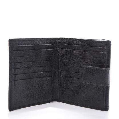 Gucci Monogram Bamboo French Wallet Black 5 of 11