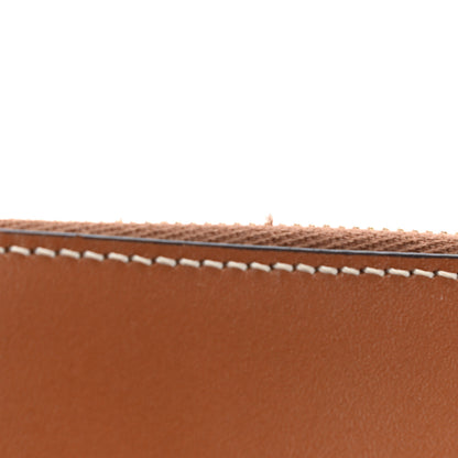 Celine Natural Calfskin Tweed Clutch Tan 8 of 8