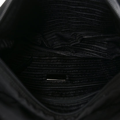 Prada Nylon New Vela Studded Marsupio Belt Bag Black Fuoco 5 of 9