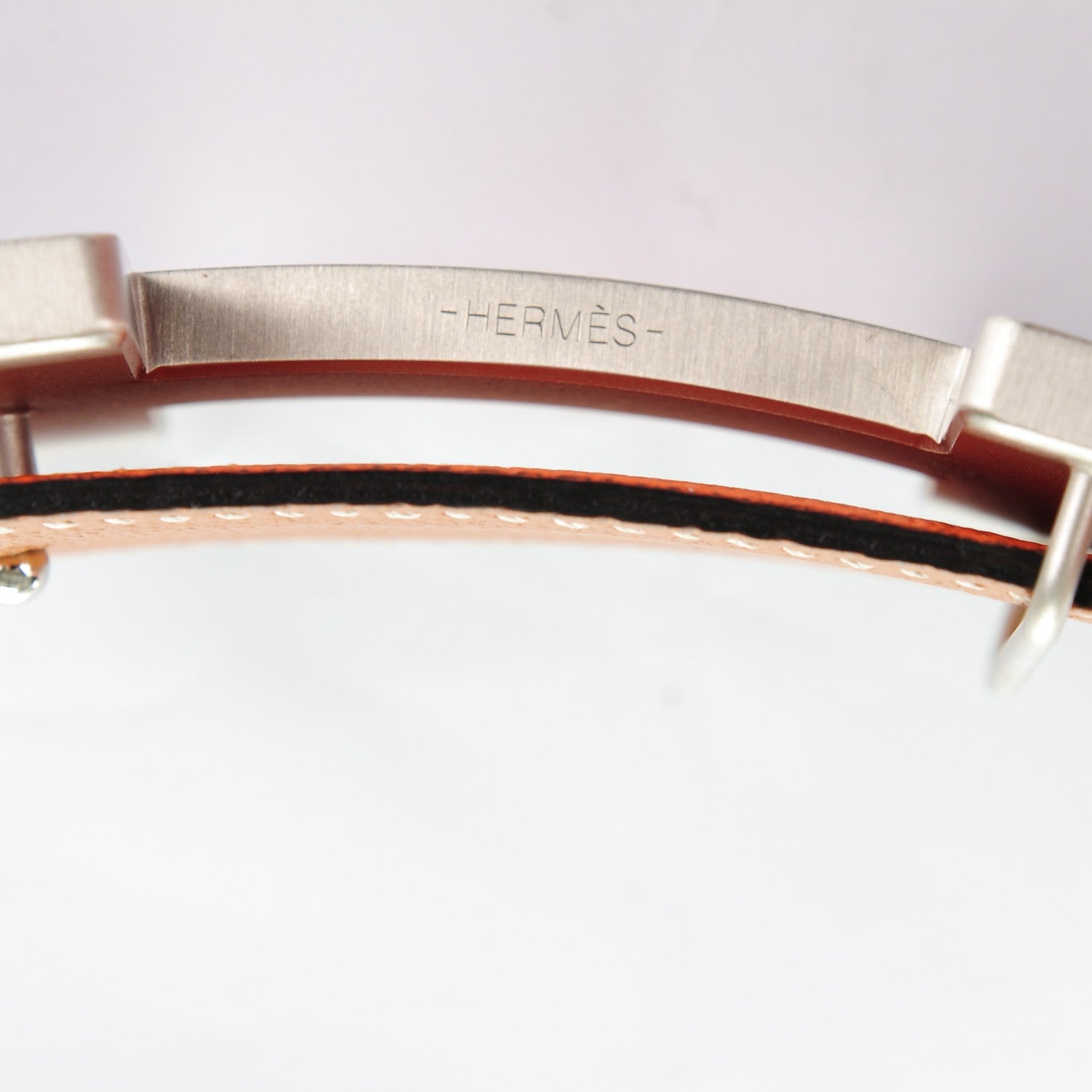 Hermes Epsom 42mm Constance2 H Belt 95 Orange Gold 6 of 6