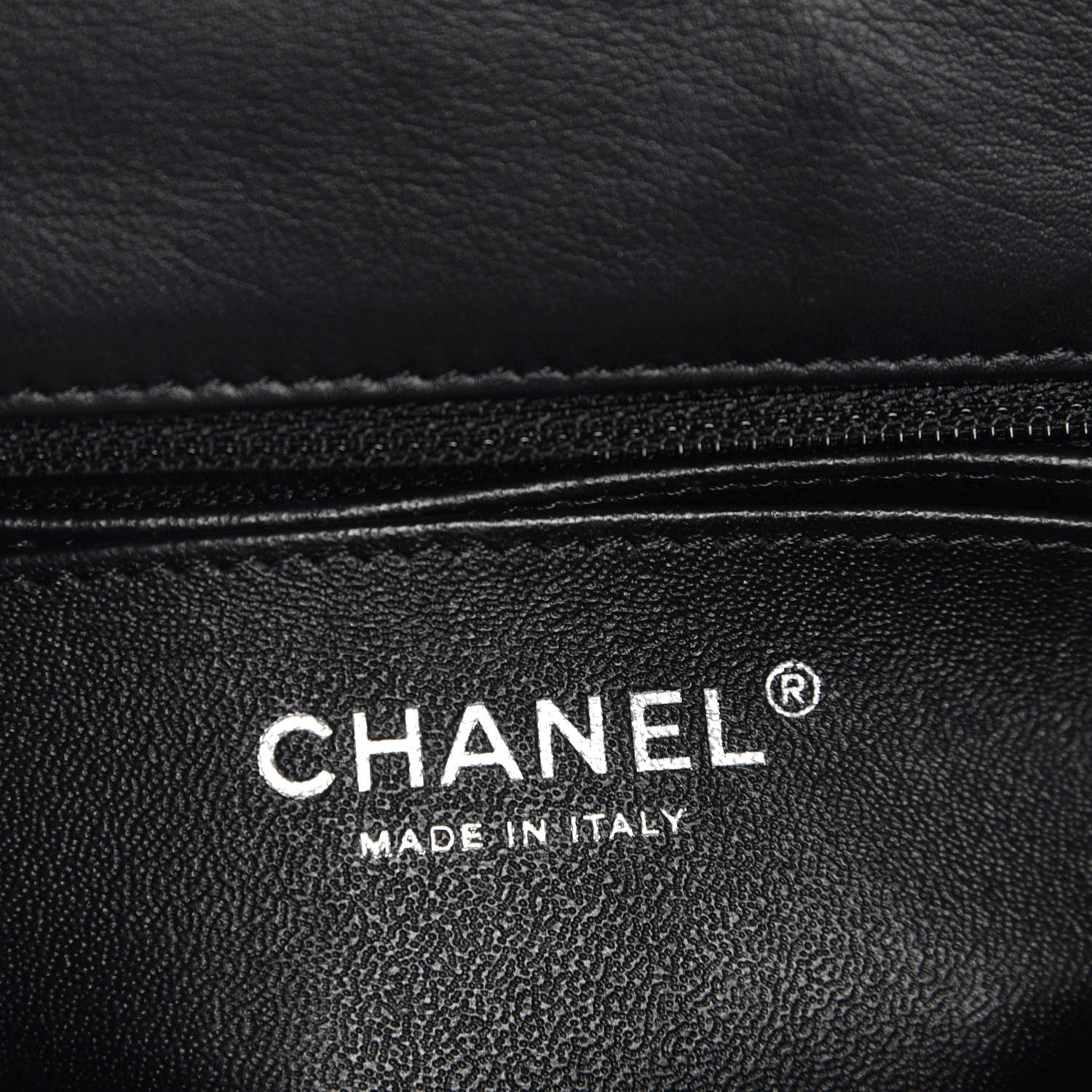 Chanel Patent Calfskin Quilted Mini Rectangular Flap Black 6 of 7