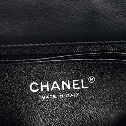 Chanel Patent Calfskin Quilted Mini Rectangular Flap Black 6 of 7