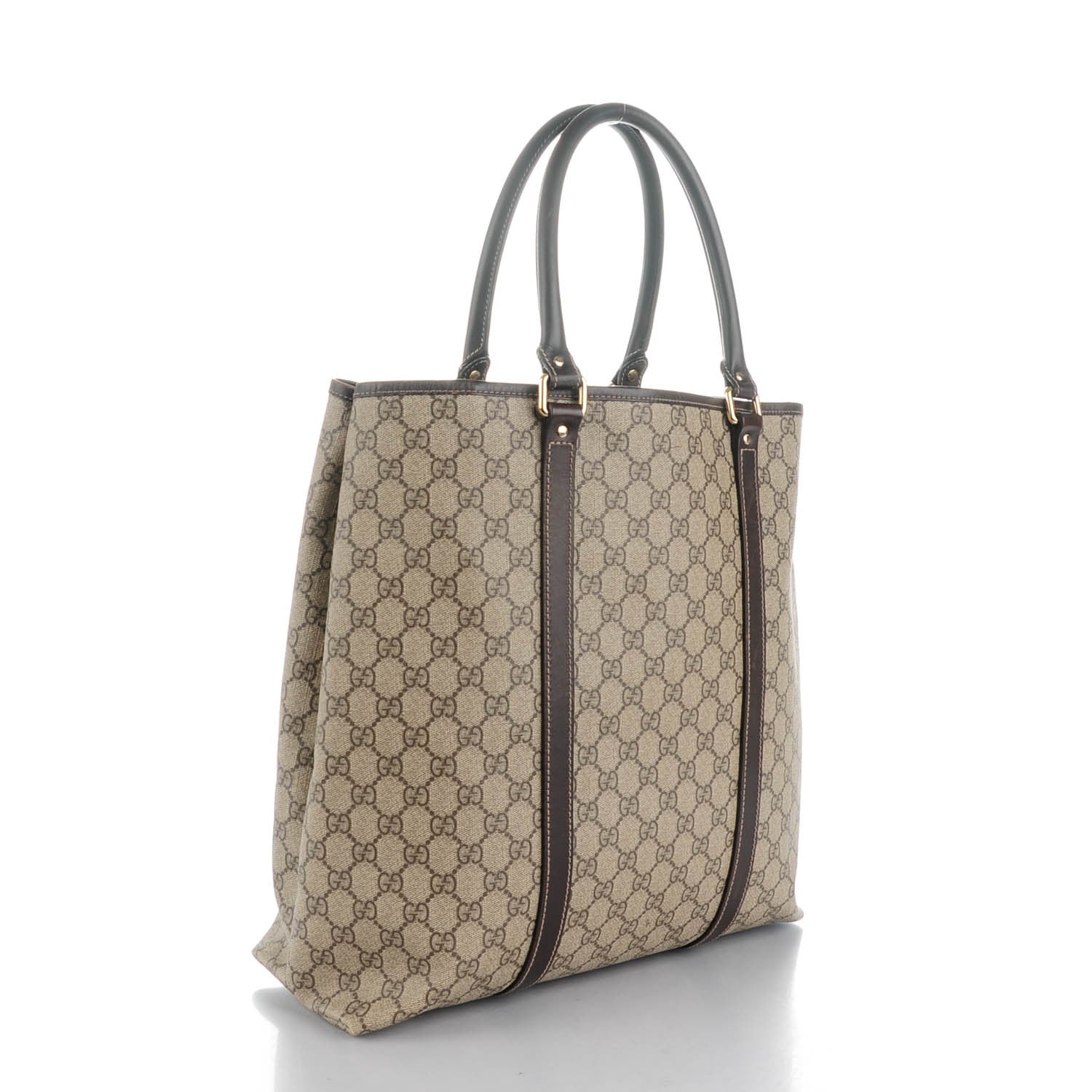 Gucci GG Plus Monogram Joy Vertical Tote Dark Brown 3 of 11