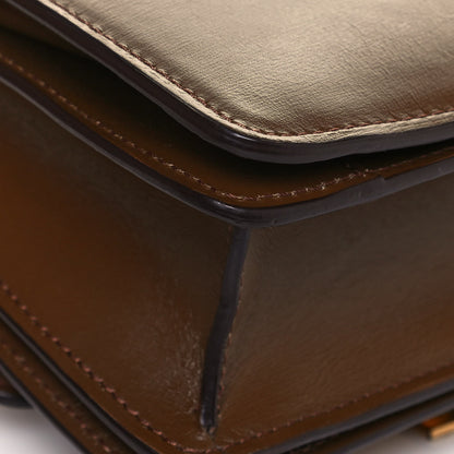 Celine Smooth Calfskin Small Classic Box Flap Bag Camel 10 of 14