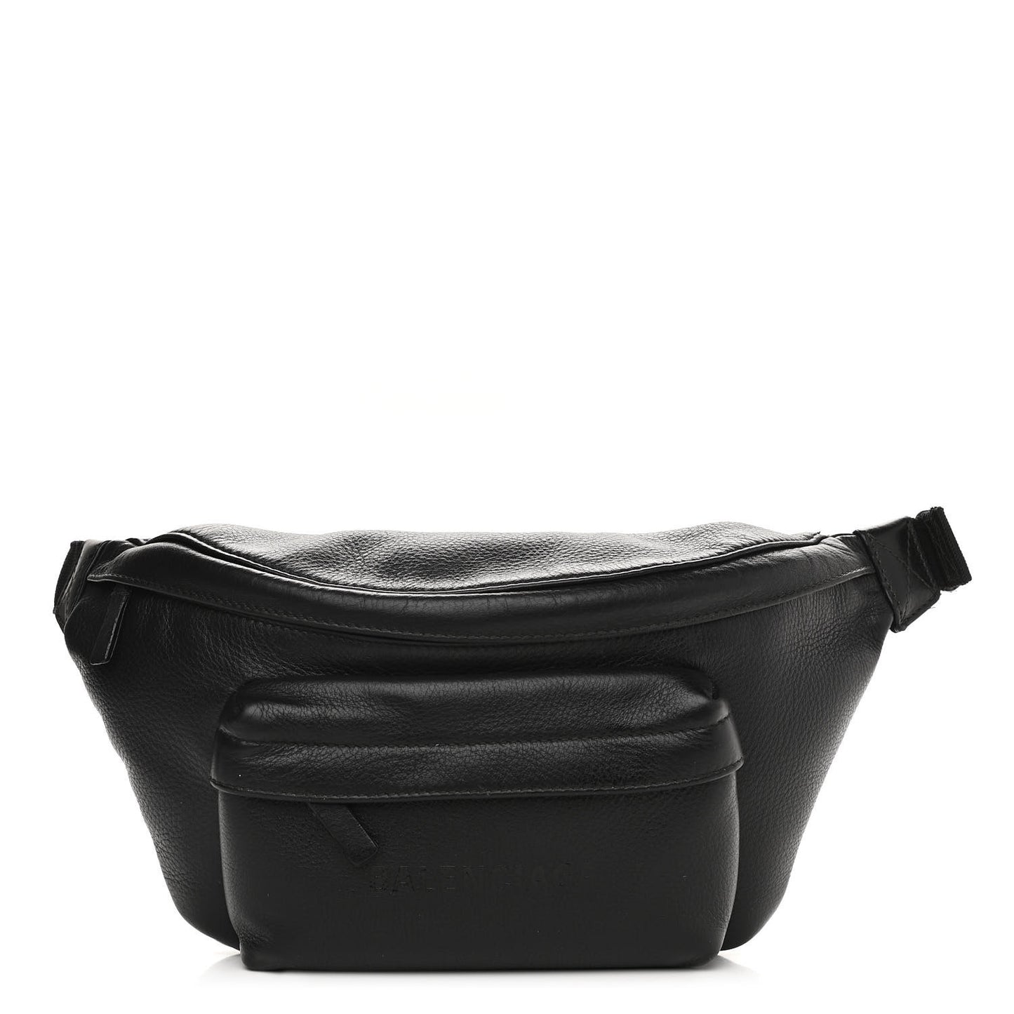 Smooth Calfskin Logo Large Everyday Beltpack Black