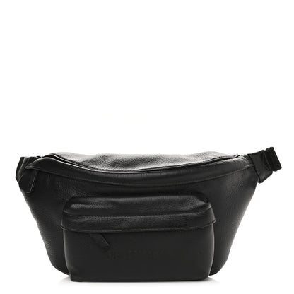 Balenciaga Smooth Calfskin Logo Large Everyday Beltpack Black 1 of 10