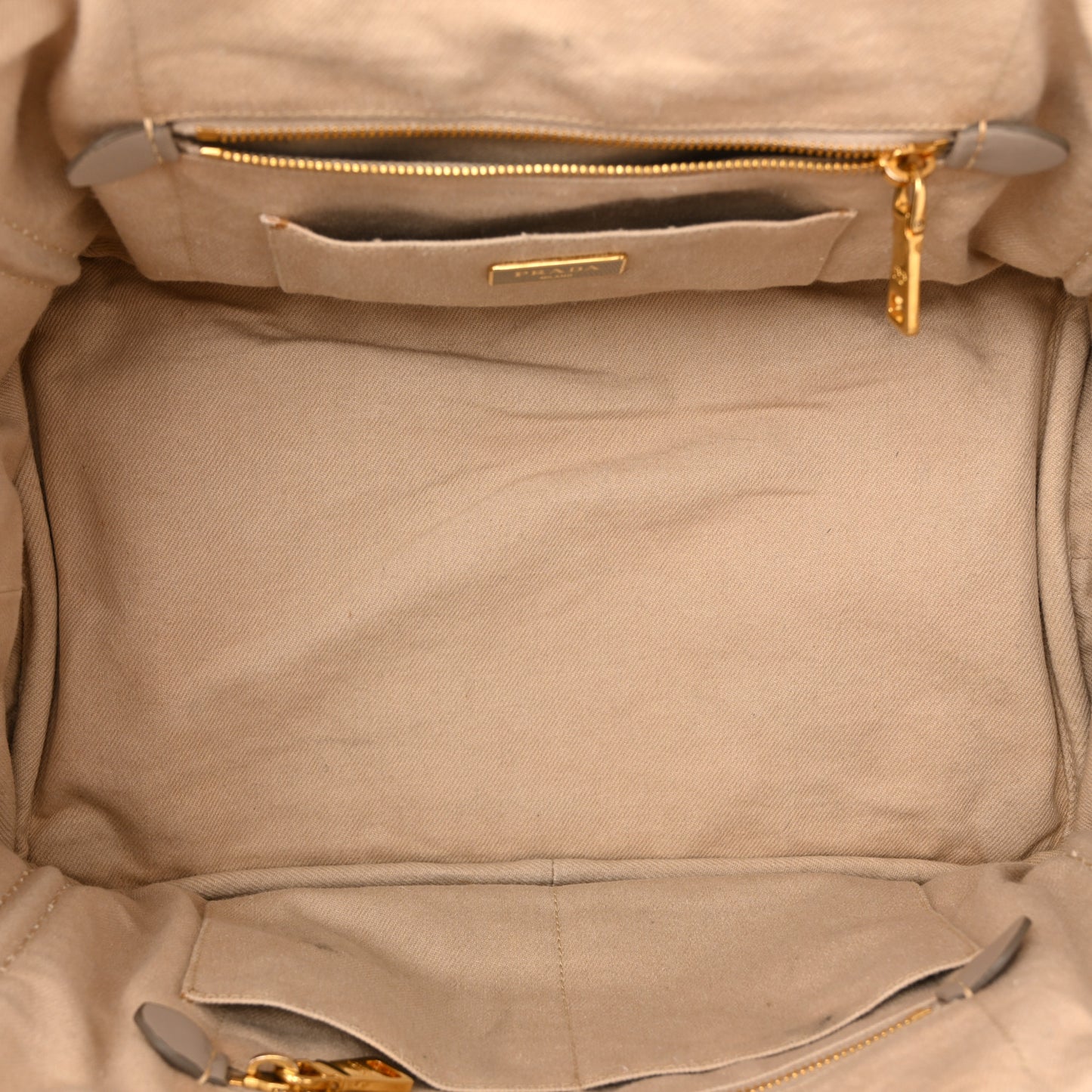 Canapa Logo Tote Beige