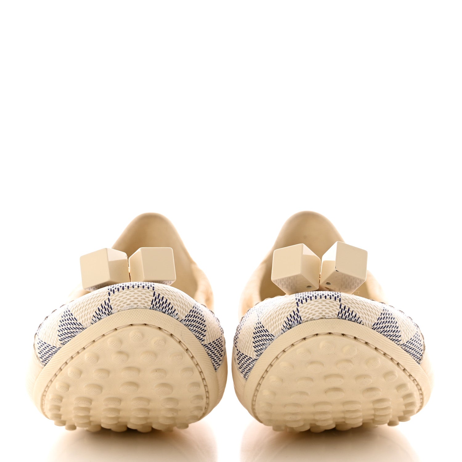 Louis Vuitton Damier Azur Lovely Ballet Flats 37.5 2 of 21