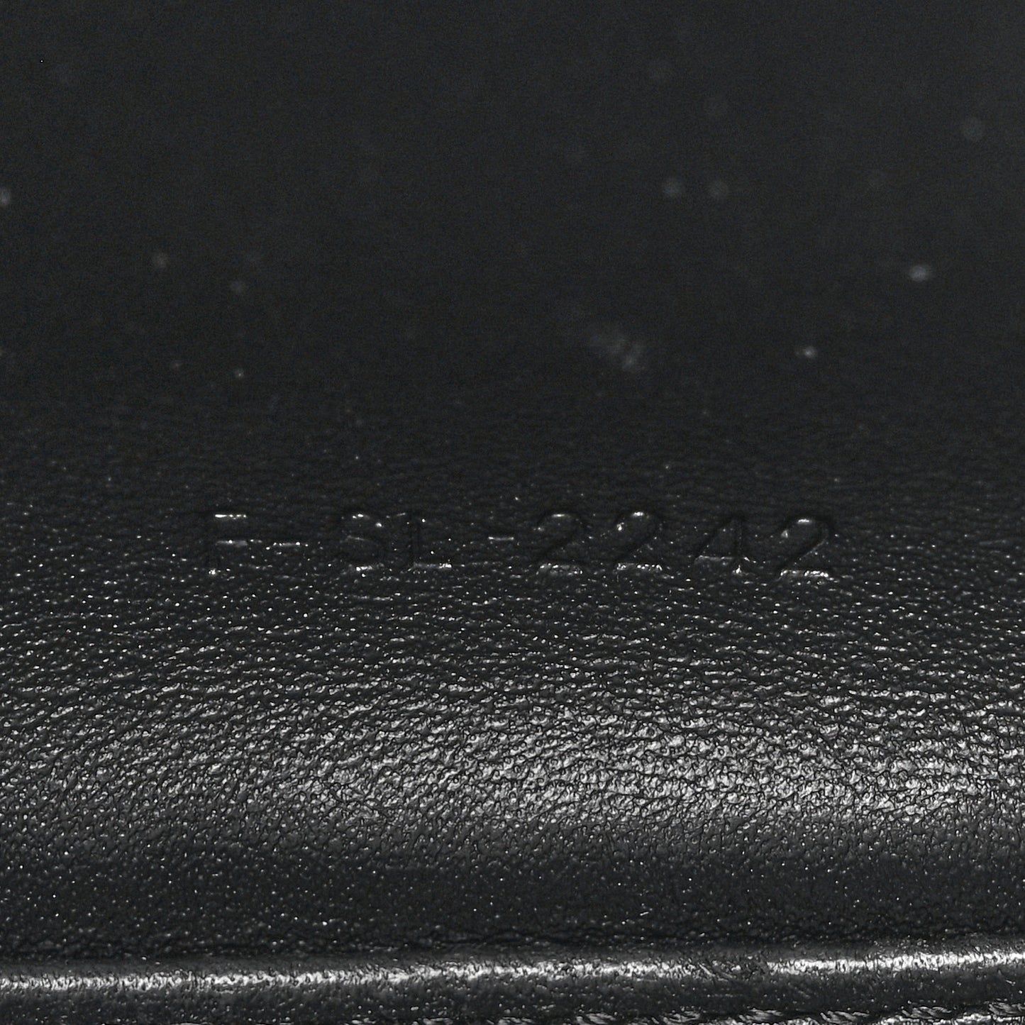 Satinated Calfskin Medium Besace 16 Black