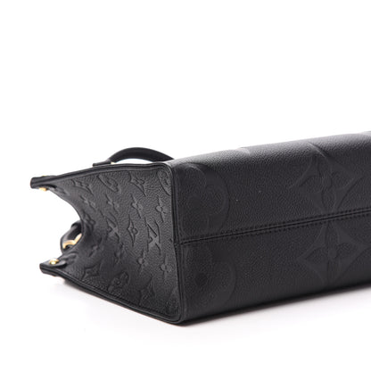 Louis Vuitton Empreinte Monogram Giant Onthego PM Black 9 of 11