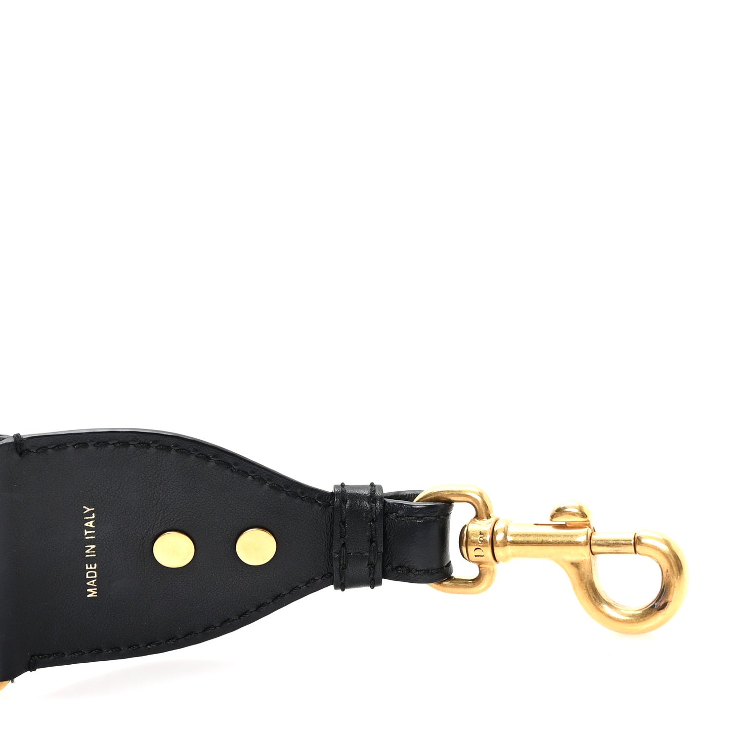 Canvas Embroidered Shoulder Strap Blue