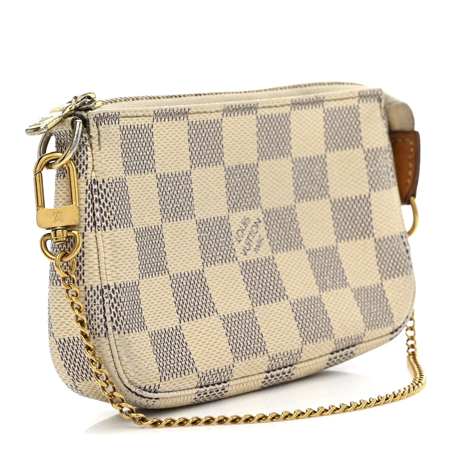 Louis Vuitton Damier Azur Mini Pochette Accessories 3 of 8