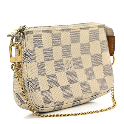 Louis Vuitton Damier Azur Mini Pochette Accessories 3 of 8