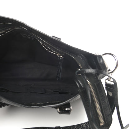 Balenciaga Agneau Classic Silver Hardware S City Black 5 of 10