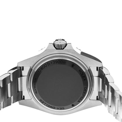 Rolex Stainless Steel 44mm Oyster Perpetual Date Sea-Dweller Deepsea James Cameron Watch Blue 136660 4 of 5