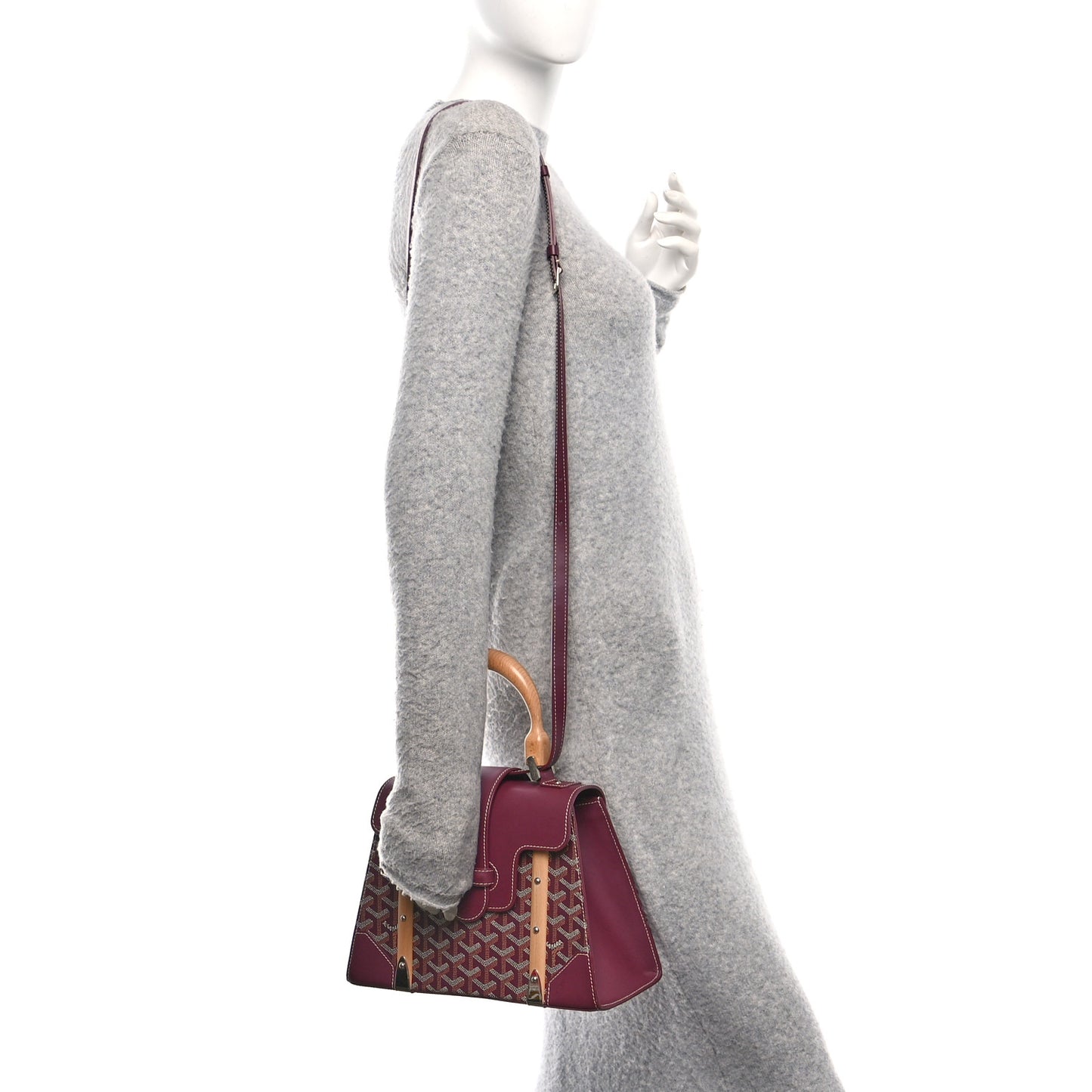 Goyardine Saigon PM Burgundy