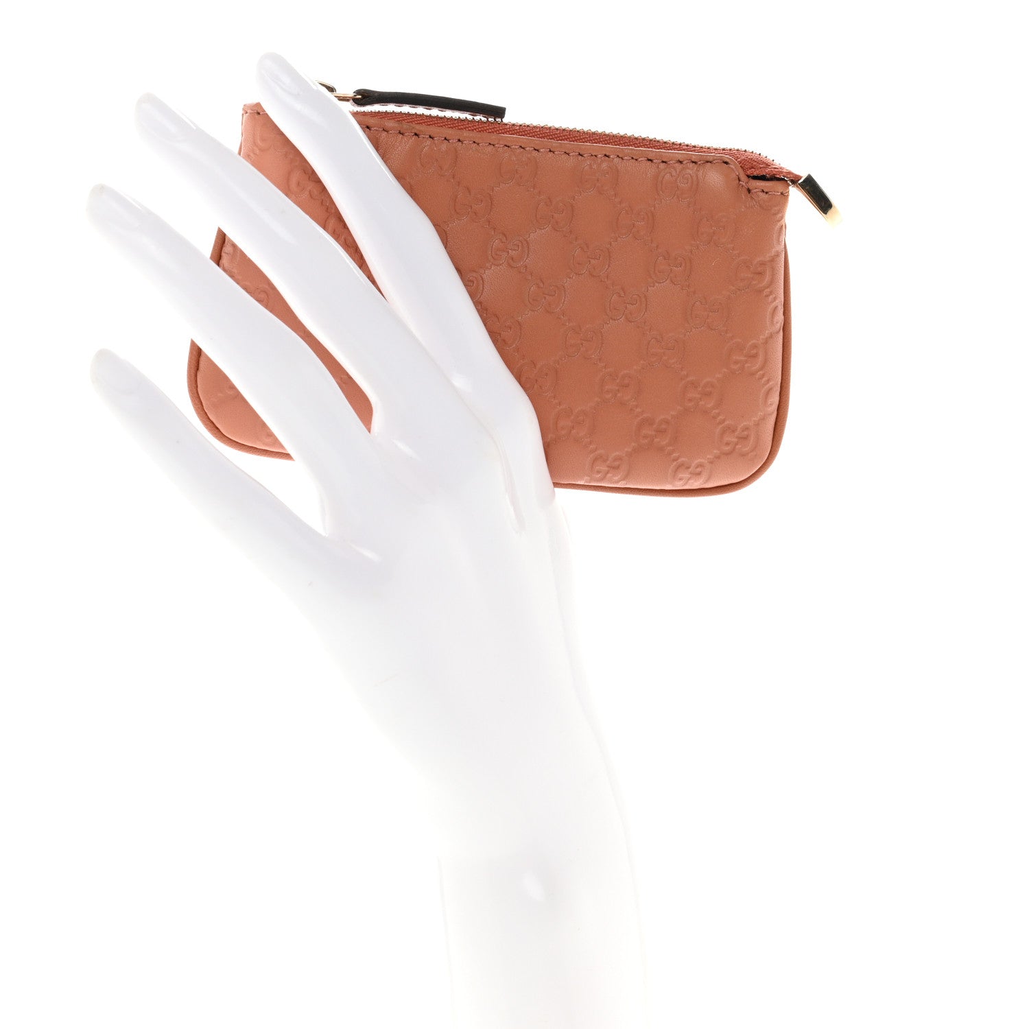 Gucci Microguccissima Key Case Soft Pink 2 of 7