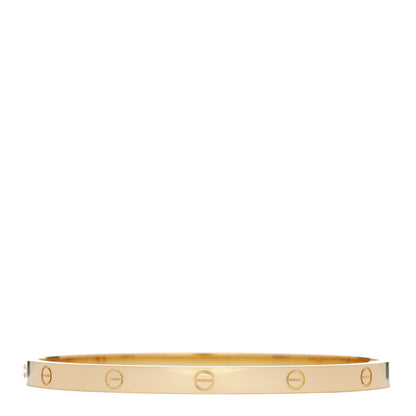 Cartier 18K Yellow Gold Medium LOVE Bracelet 19 2 of 8