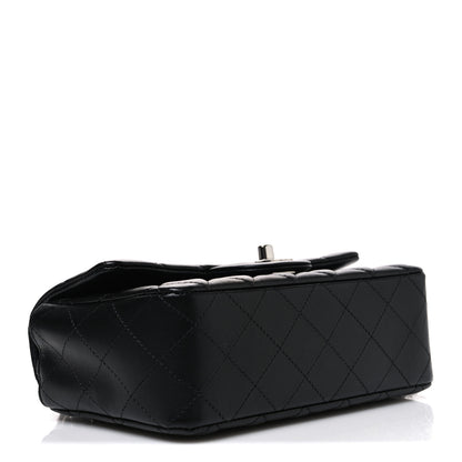 Chanel Lambskin Quilted Mini Rectangular Flap Black 4 of 10