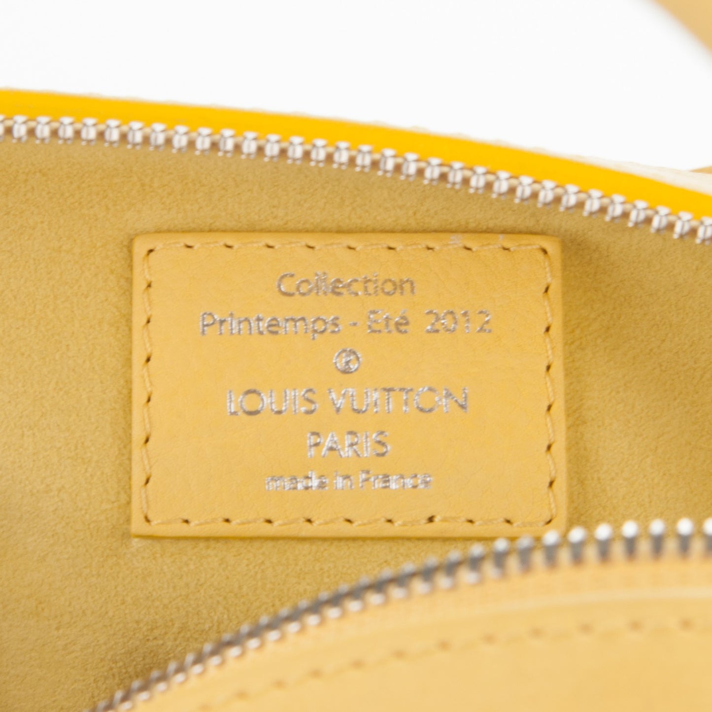 Monogram Denim Speedy Round Yellow