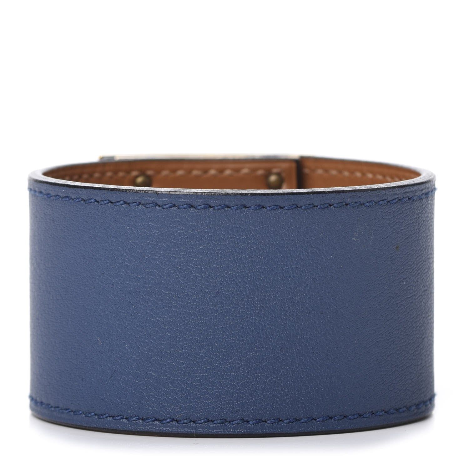 Hermes Swift Kelly Dog Bracelet Bleu Agate 2 of 6