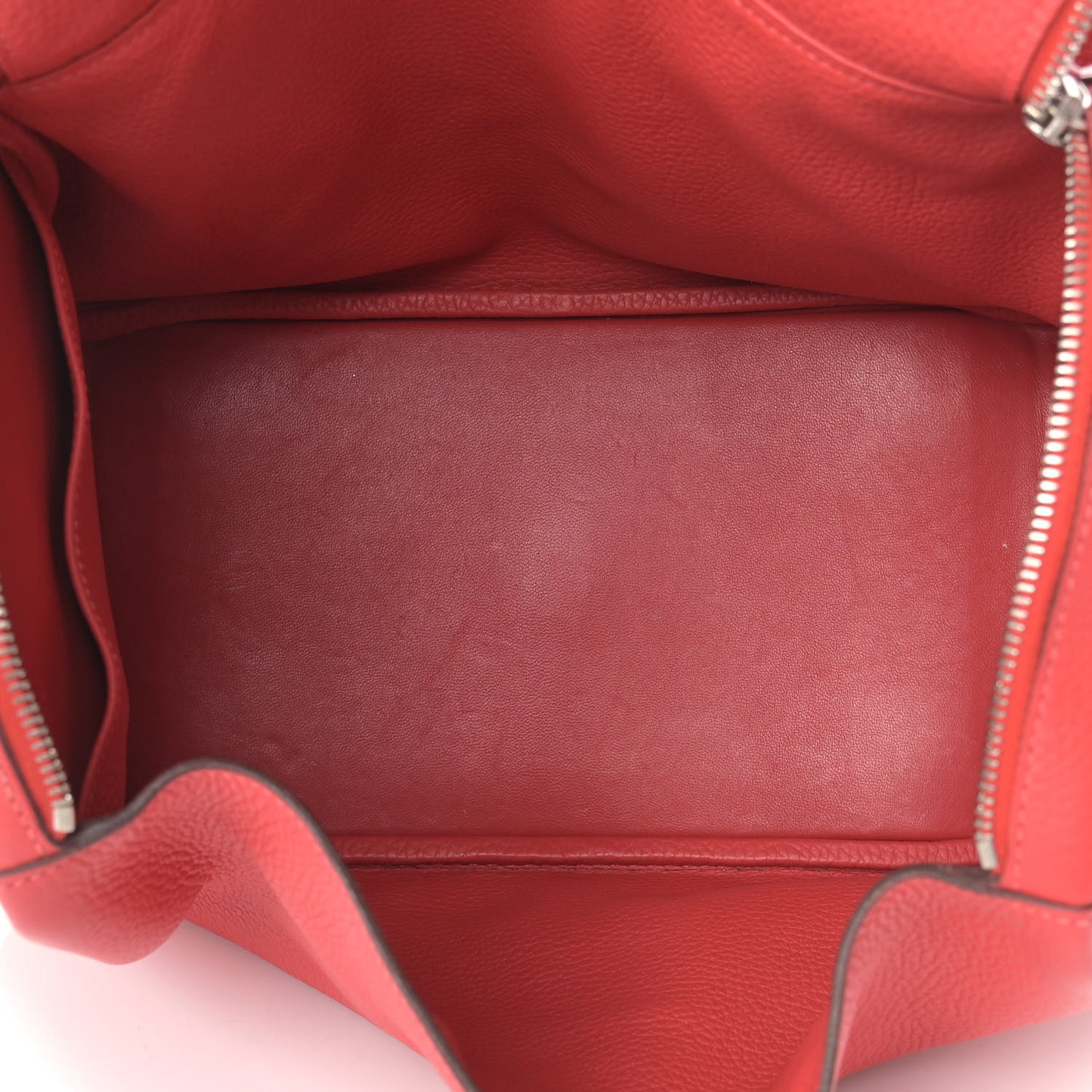 Taurillon Clemence Lindy 34 Rouge Pivoine