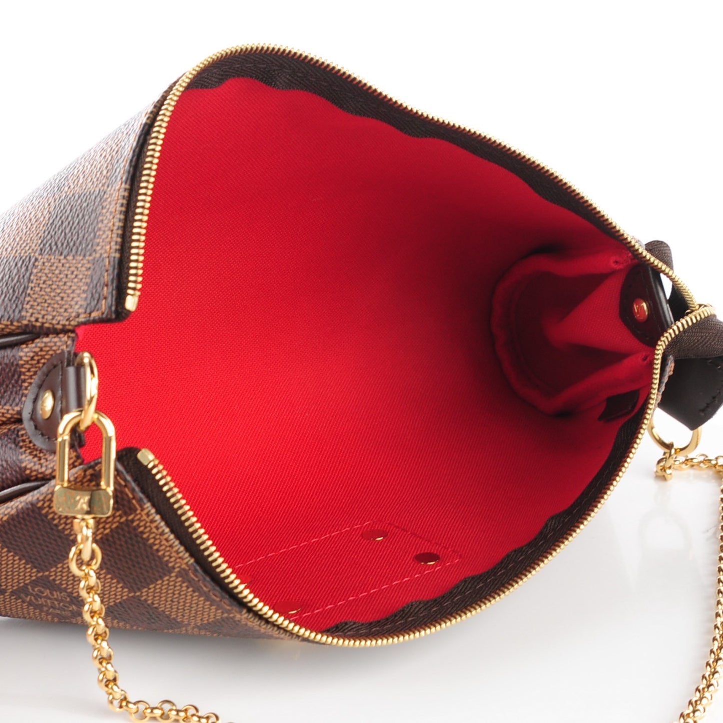Damier Ebene Eva Clutch