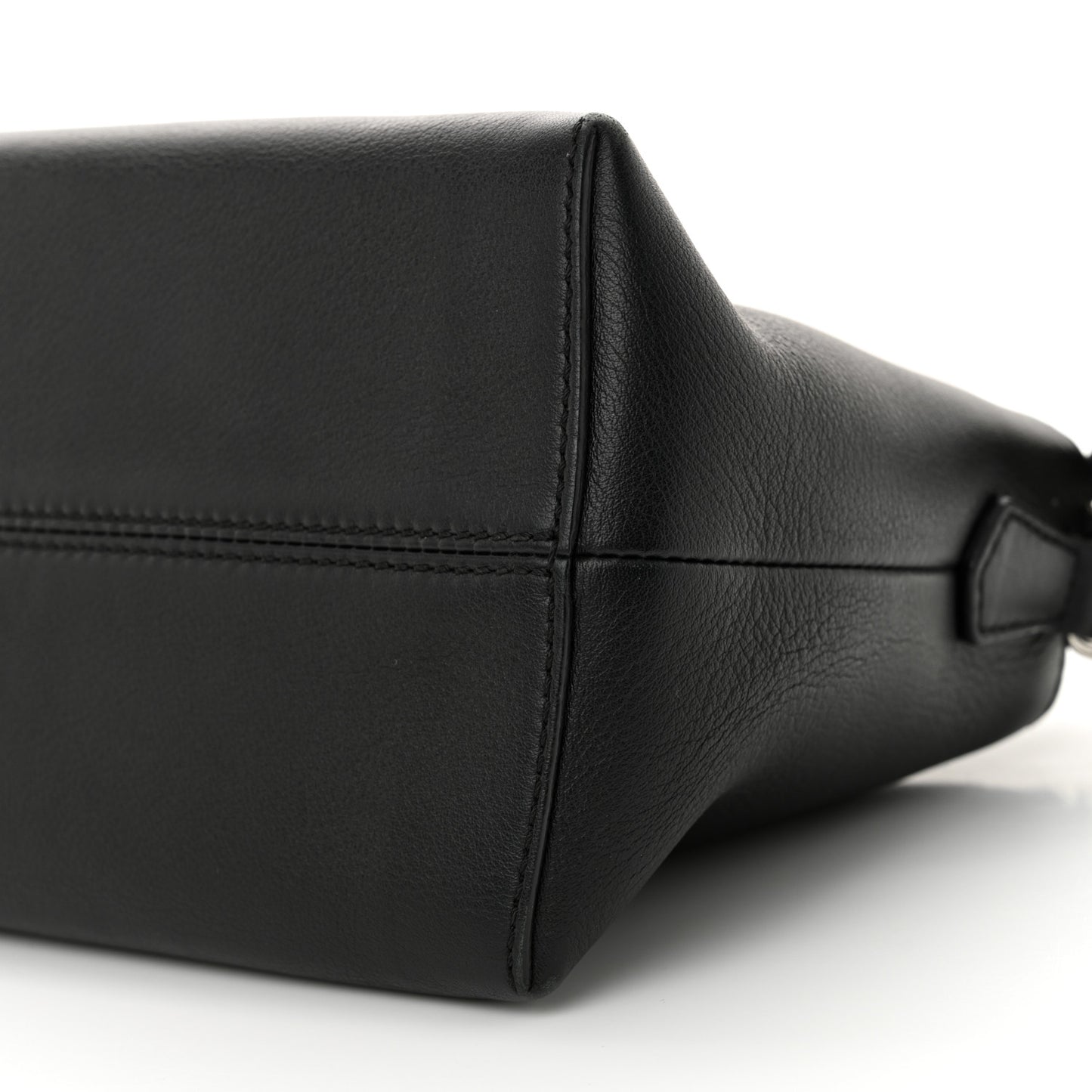 Vitello Dolce Marmol Medium By The Way Boston Bag Black