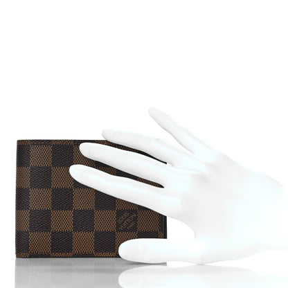 Louis Vuitton Damier Ebene Multiple Wallet 2 of 9