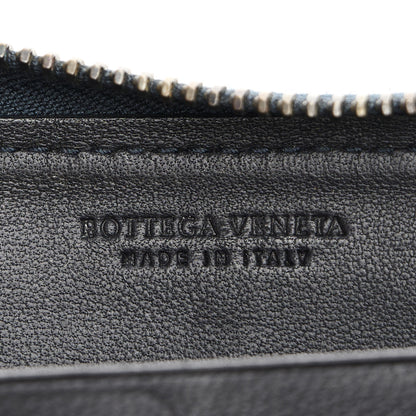 Bottega Veneta Nappa Intrecciato Zip Around Wallet Black 10 of 16