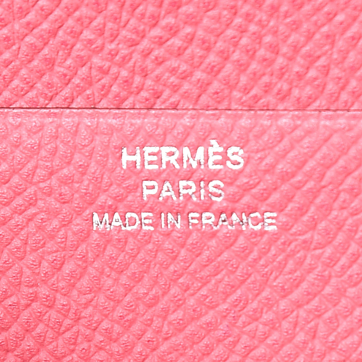 Hermes Epsom Bearn Gusset Wallet Rose Azalee 6 of 8