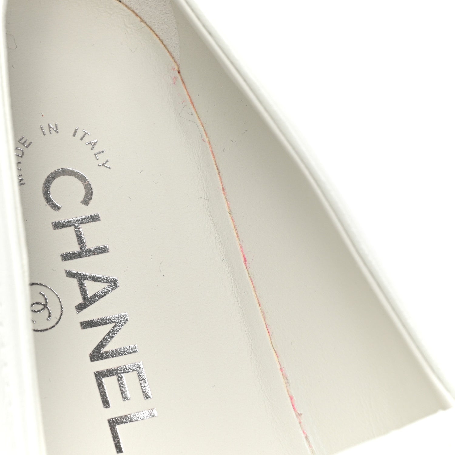Chanel Shiny Lambskin Quilted CC Turnlock Loafers 40 White 11 of 12