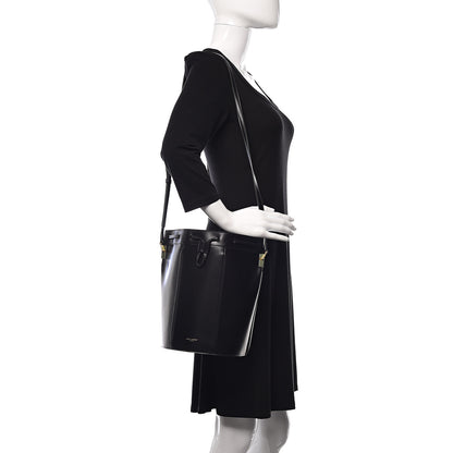 Saint Laurent Smooth Calfskin Medium Talitha Bucket Bag Black 2 of 10