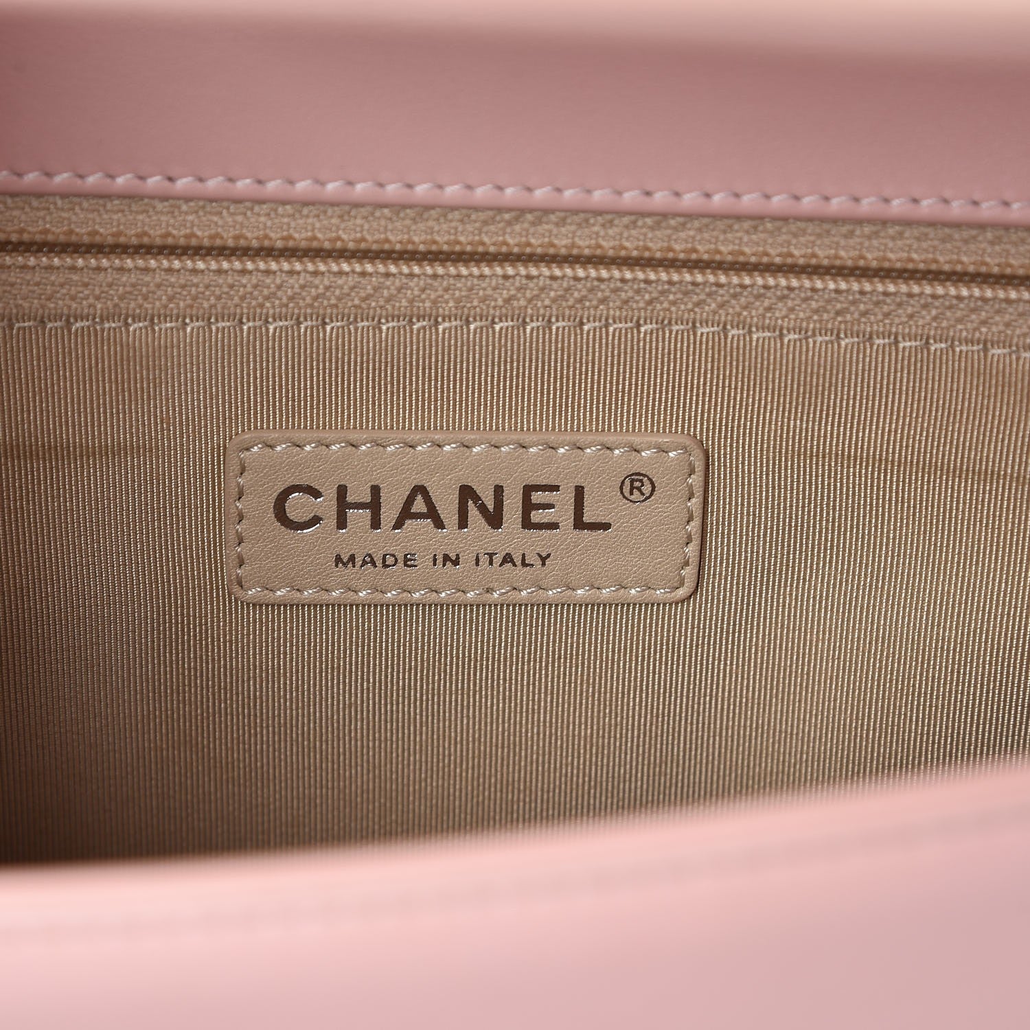 Chanel Patent Chevron New Medium Boy Flap Light Pink 6 of 16