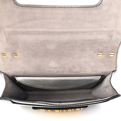 Christian Dior Metallic Calfskin J'Adior Chain Flap Bag Silver 4 of 5