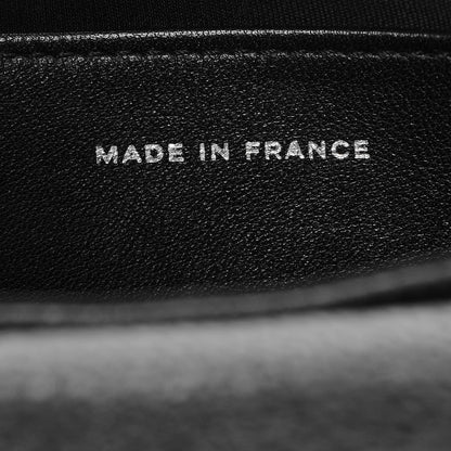 Chanel Caviar Half Moon Wallet On Chain WOC Black 7 of 8