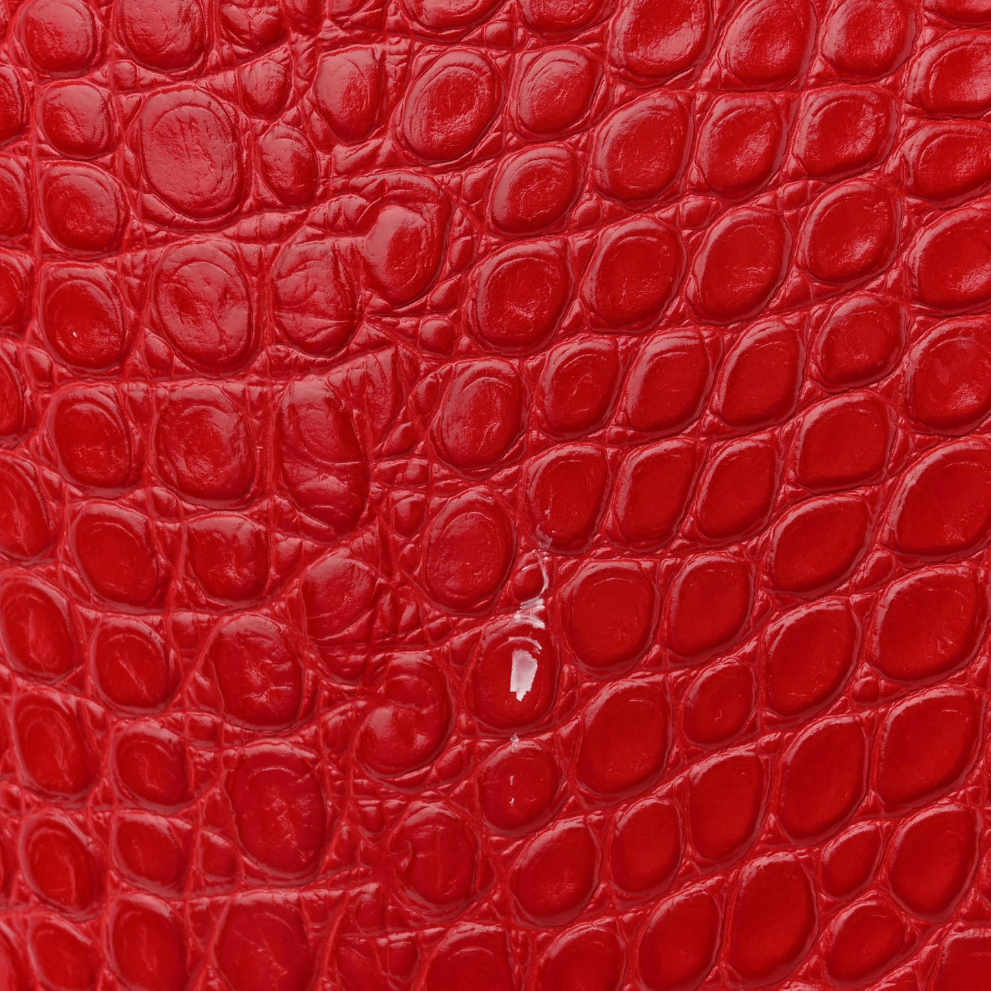 Calfskin Crocodile Embossed Spikes East West Cabata Tote