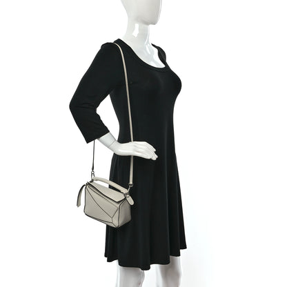 Loewe Calfskin Mini Puzzle Bag Soft White 2 of 8