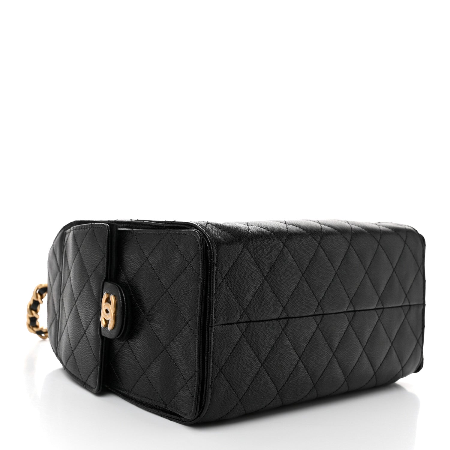 Chanel Caviar Quilted Small Chanel 25 Handbag Black 4 of 10