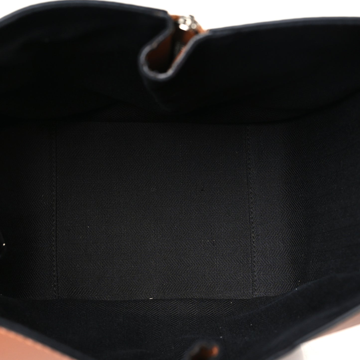 Soft Grained Calfskin Compact Hammock Shoulder Bag Toffee