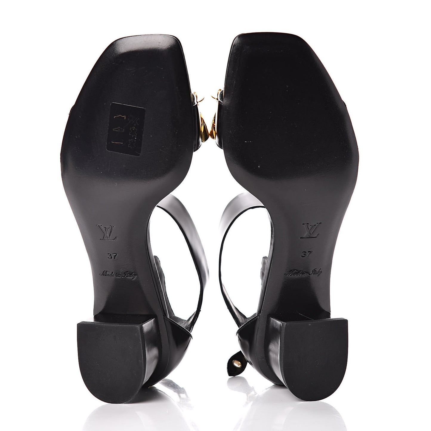 Calfskin Westbound Sandal 37 Black