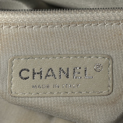 Chanel Washed Lambskin Chain Around Hobo Black 6 of 9