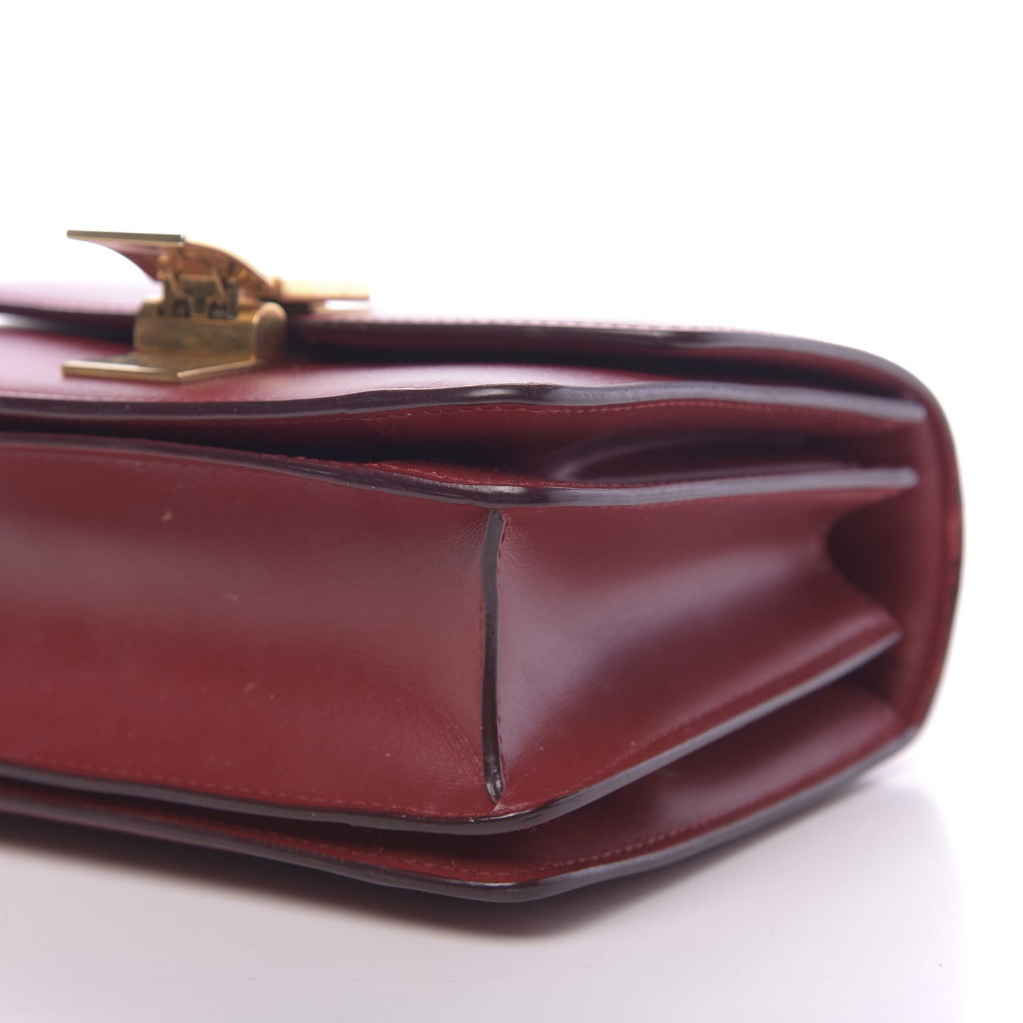 Box Calfskin Small Classic Box Flap Bag Red