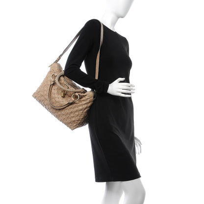 Marc Jacobs Python Effect Quilted Stardust Rio Satchel Beige 2 of 19