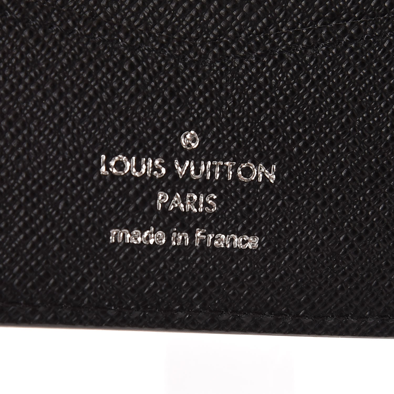 Louis Vuitton Epi Slender Wallet Black 6 of 8