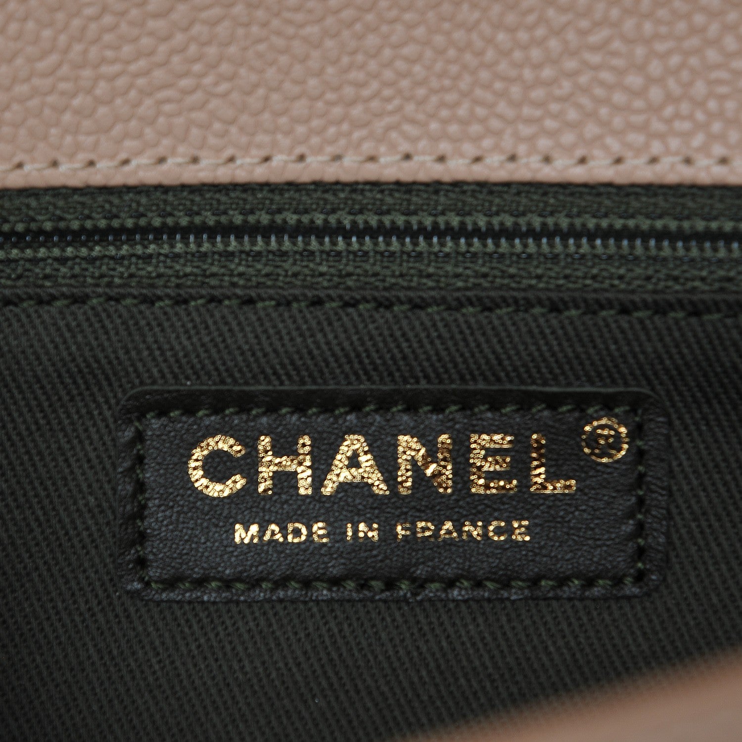 Chanel Caviar Quilted New Medium Boy Flap Beige Clair 6 of 12